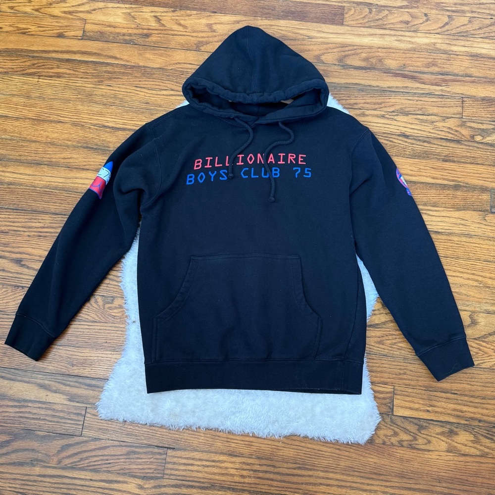 BILLIONAIRE BOYS CLUB Black Hoodie
Pullover Sz S - Picture 2 of 15